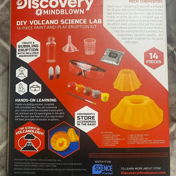 Discovery Mind Blown DIY volcano science lab - Picture 2 of 2